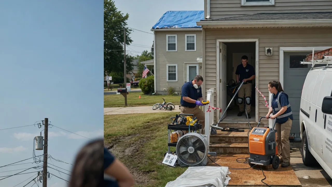 Water Damage Repair in Monroe, OH near me